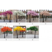 Guest Tables For Wedding Outdoors With Flowers