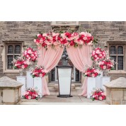 Large Flower Arrangement In Vase