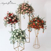 Red Circular Flower Arrangement