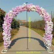 Cinder Blocks To Reinforce Wedding Arch