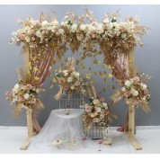 Artificial Silk Hydrangea Flower In Cream