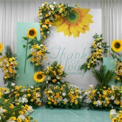 Afternoon Wedding Reception Decor