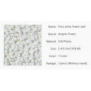 Paper White Artificial Flowers