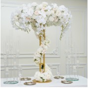 Glass Table Decorations For Weddings