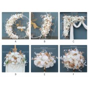 Corner Flower Arrangement For Wedding Arch