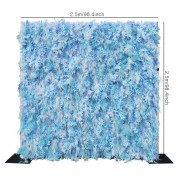 Blue And White Floral Table Runner