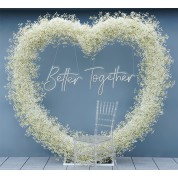 Navy And White Flower Arrangements