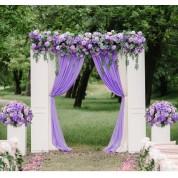 Red White And Silver Wedding Decorations