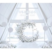 Indoor Rustic Church Wedding Decorations