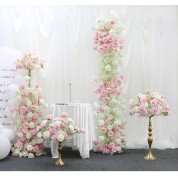 Flower Arrangement In A Wine Glass