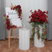 Giant Wine Glass Flower Arrangement