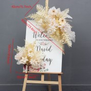 Canvas Wall Art White Flower