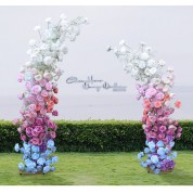 Sticks And Wood Arch Way For Country Wedding