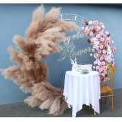 Dusty Pink And Blue Wedding Decor