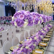 Lilac And Silver Wedding Decor