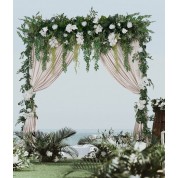 Elegant Wedding Arbor Decorations