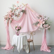 Bending Curtain Backdrops For Weddings