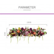 Artificial Flowers Blush Shelf Deco