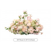 Artificial Silk Flower Backdrop