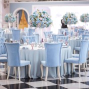 White Hydrangea Table Runner