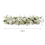 Long Low Fresh Flower Arrangement