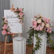 Macrame Wedding Background Backdrop