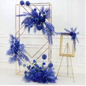 Tall Glass Table Flower Decor