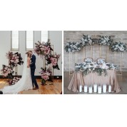 Red Flower Wedding Arch