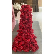 Hanging Red Artificial Flower