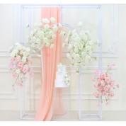 Tall Metal Flower Stand