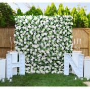 Side Bun Wedding Hair Flower