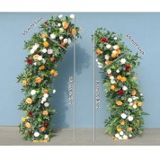 Faux Christmas Flower Arrangements