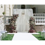 Faux Topiary Flower Arrangements