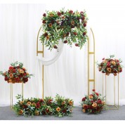 Gingerbread House Flower Arrangement