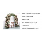 Gold Metal Wedding Flower Stand