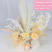 Silver Artificial Wedding Flowers