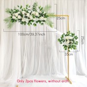 One Sided Vase Flower Arrangements