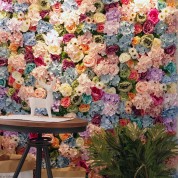 Diy Flower Wall With Foam Board