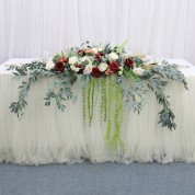 Green Outdoor Table Runner