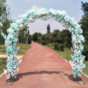 Cinder Blocks To Reinforce Wedding Arch