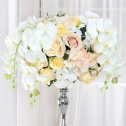 Hanging Baskets Of Artificial Flowers