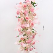 Pink Faux Flower Arrangement