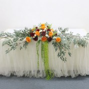 Table Artificial Flowers