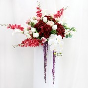 Black And Red Wedding Table Decorations