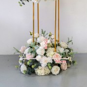 Brown Table Runner Sequins