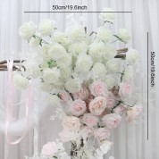 Flower Arrangement On Wedding Tables