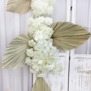 Decorated Brass Wedding Arch