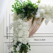 Potted Geranium Flower Arrangement