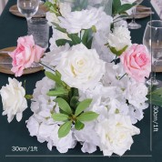 Rose Colored Table Runner