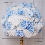 Silk Flower Wedding Cake Decorations